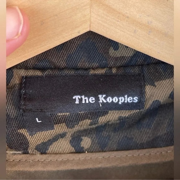 The Kooples camouflage jacket size Large - Picture 8 of 15